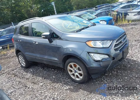 2018 Ford Ecosport Se из США, поврежденный, VIN MAJ6P1UL2JC223534